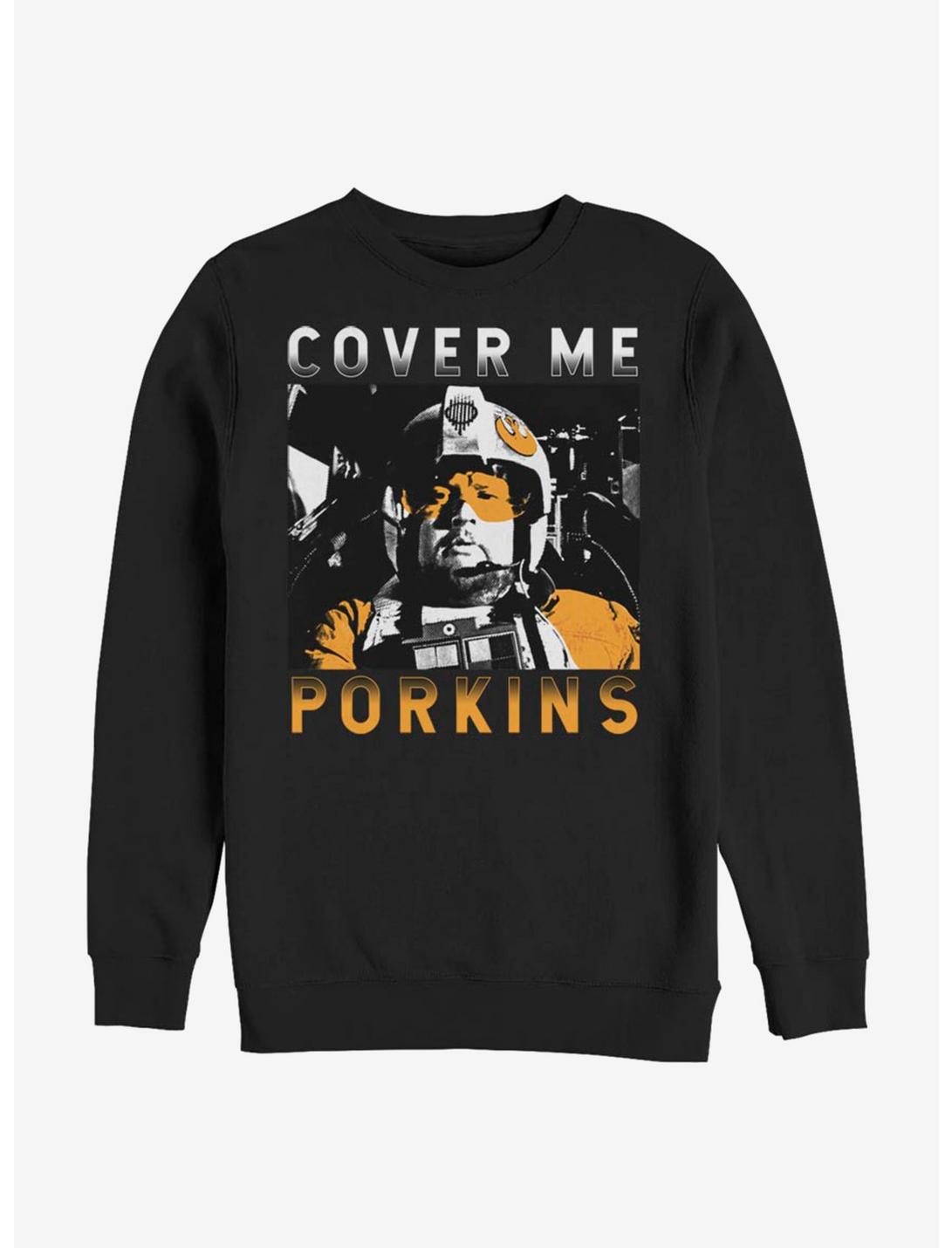 Star Wars Porkins Cover Sweatshirt, BLACK, hi-res
