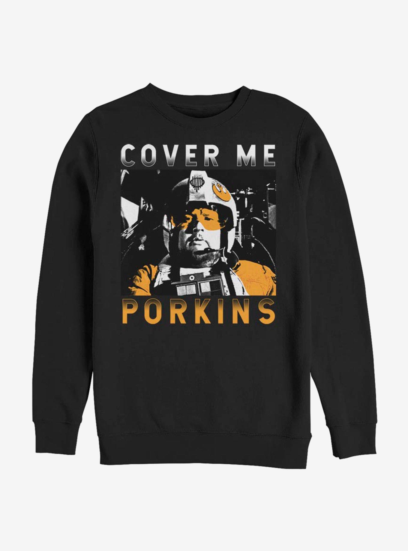 Star Wars Porkins Cover Sweatshirt, BLACK, hi-res