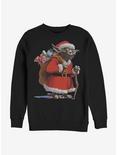 Star Wars Santa Yoda Sweatshirt, BLACK, hi-res