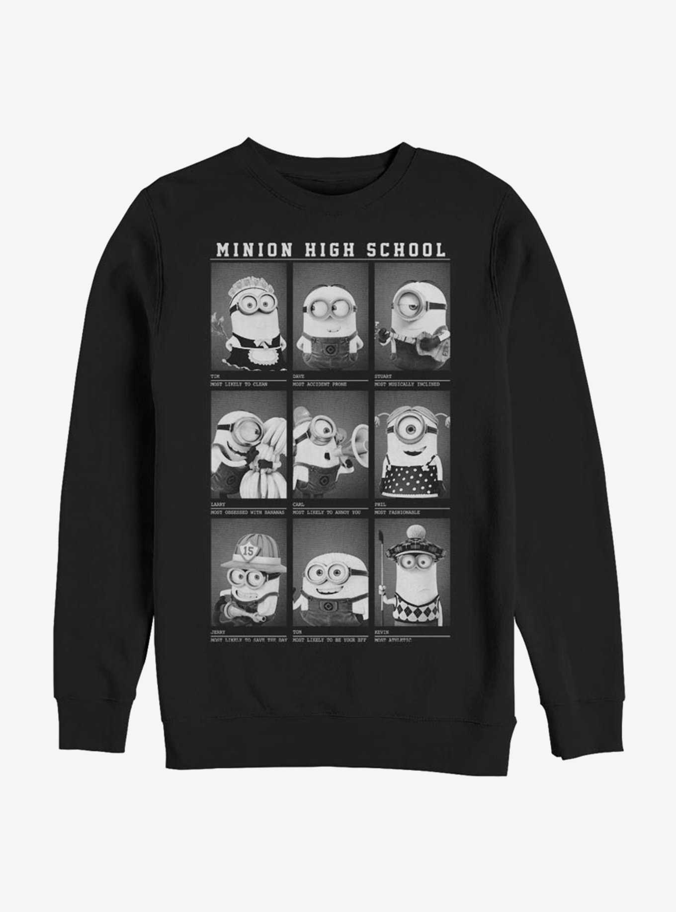 Despicable Me Minions Minion High School Sweatshirt, , hi-res