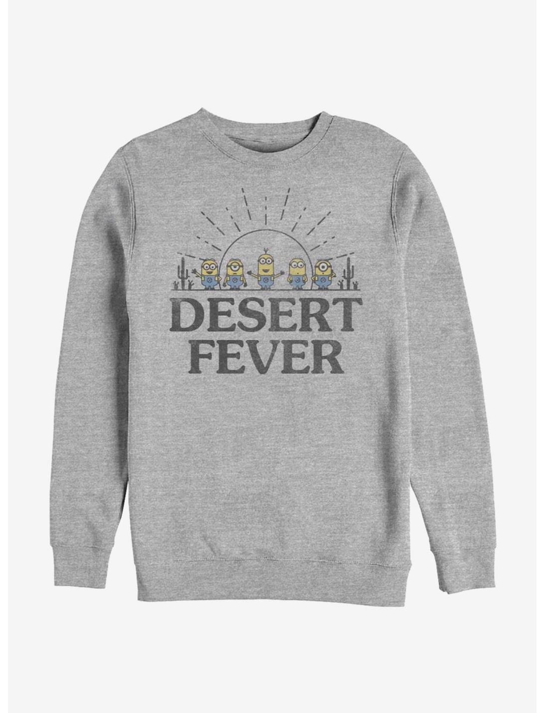 Despicable Me Minions Desert Fever Sweatshirt, ATH HTR, hi-res