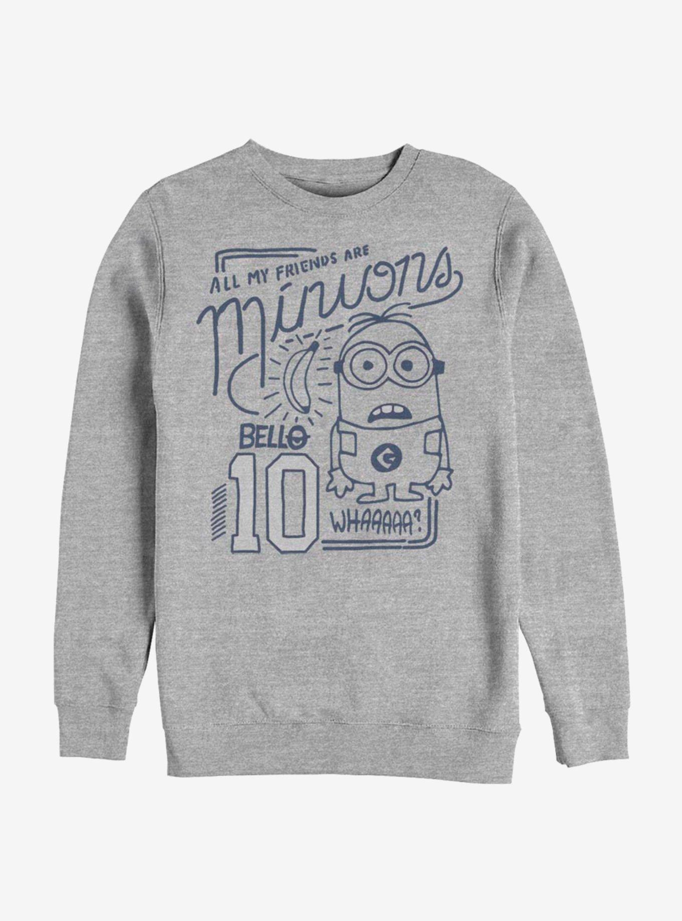 Despicable Me Minions My Friends Are Minions Sweatshirt, , hi-res
