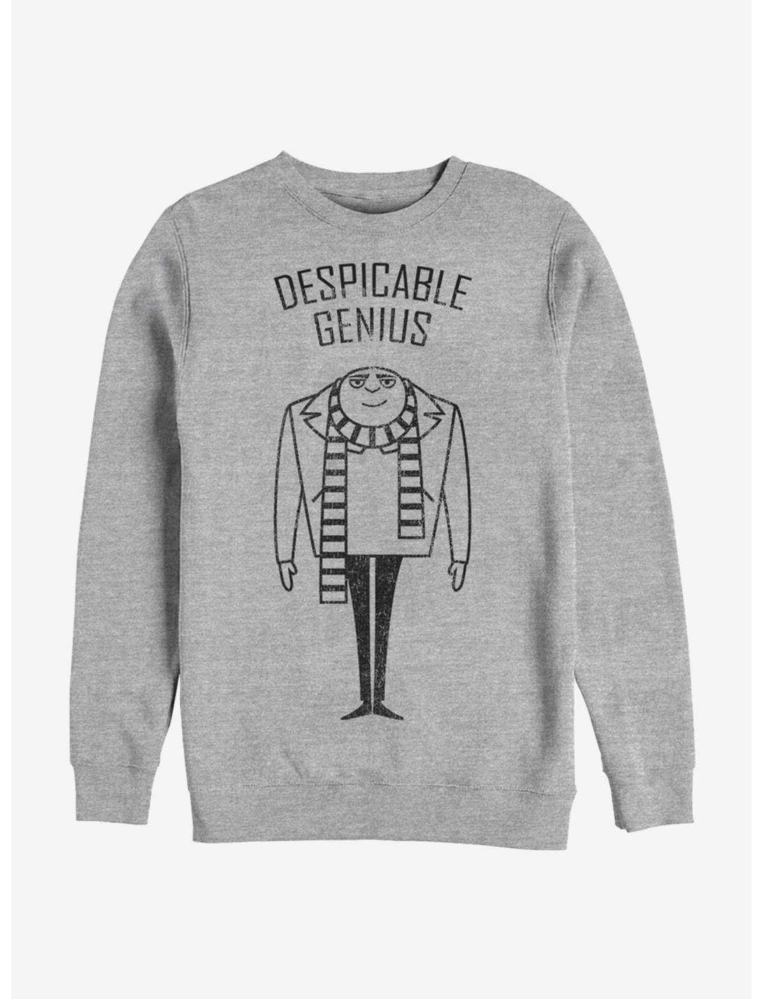 Despicable Me Minions Evil Line Sweatshirt, ATH HTR, hi-res