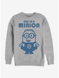 Despicable Me Minions One Minion Sweatshirt, ATH HTR, hi-res