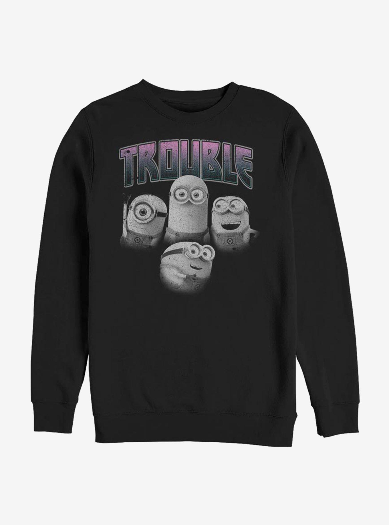 Despicable Me Minions Trouble Sweatshirt, , hi-res