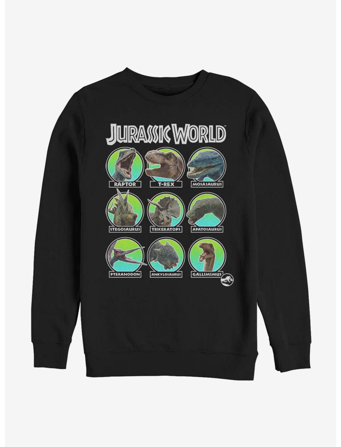 Jurassic World Hall of Fame Sweatshirt, BLACK, hi-res