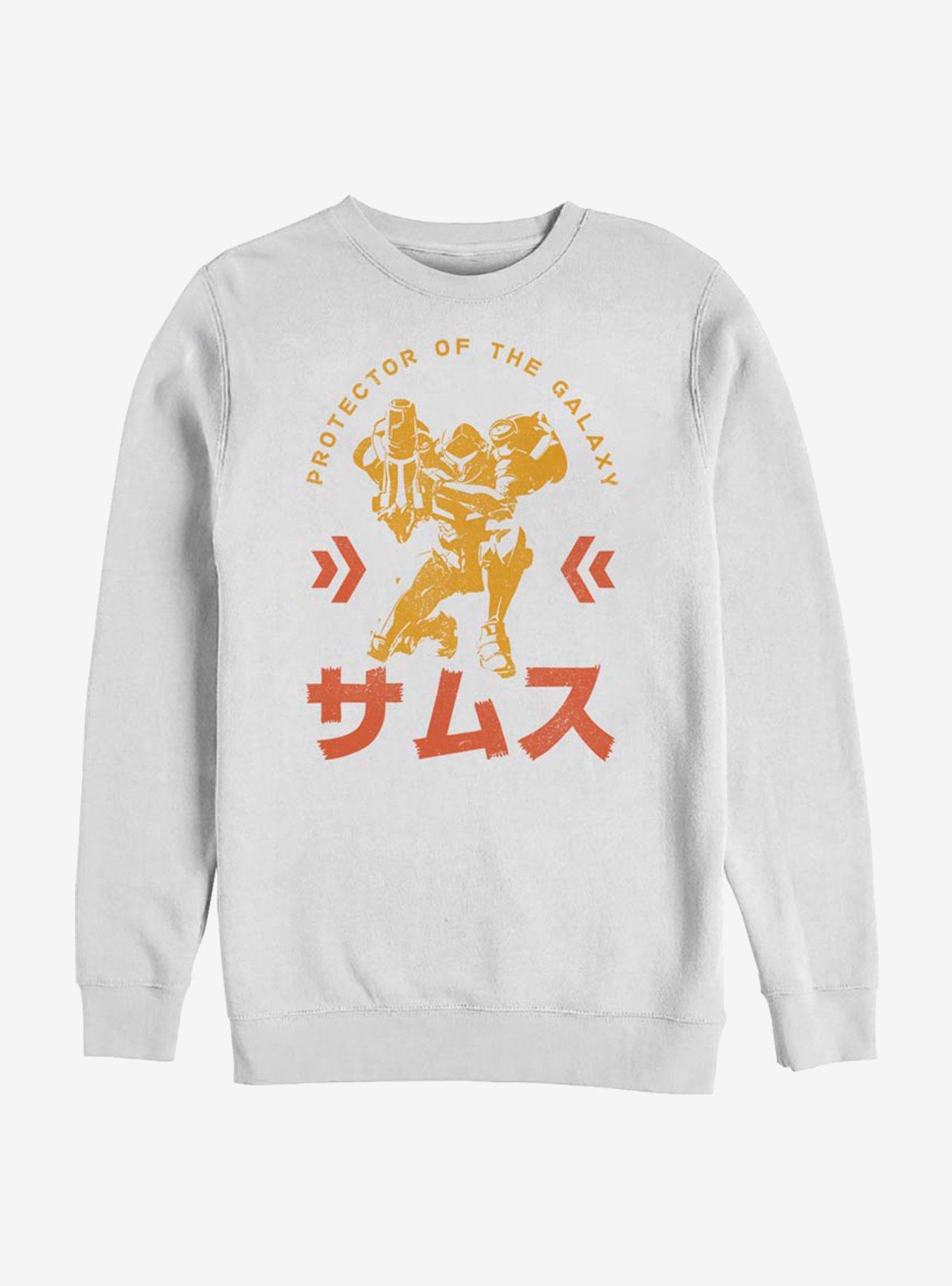 Nintendo Protector Of The Galaxy Sweatshirt, WHITE, hi-res