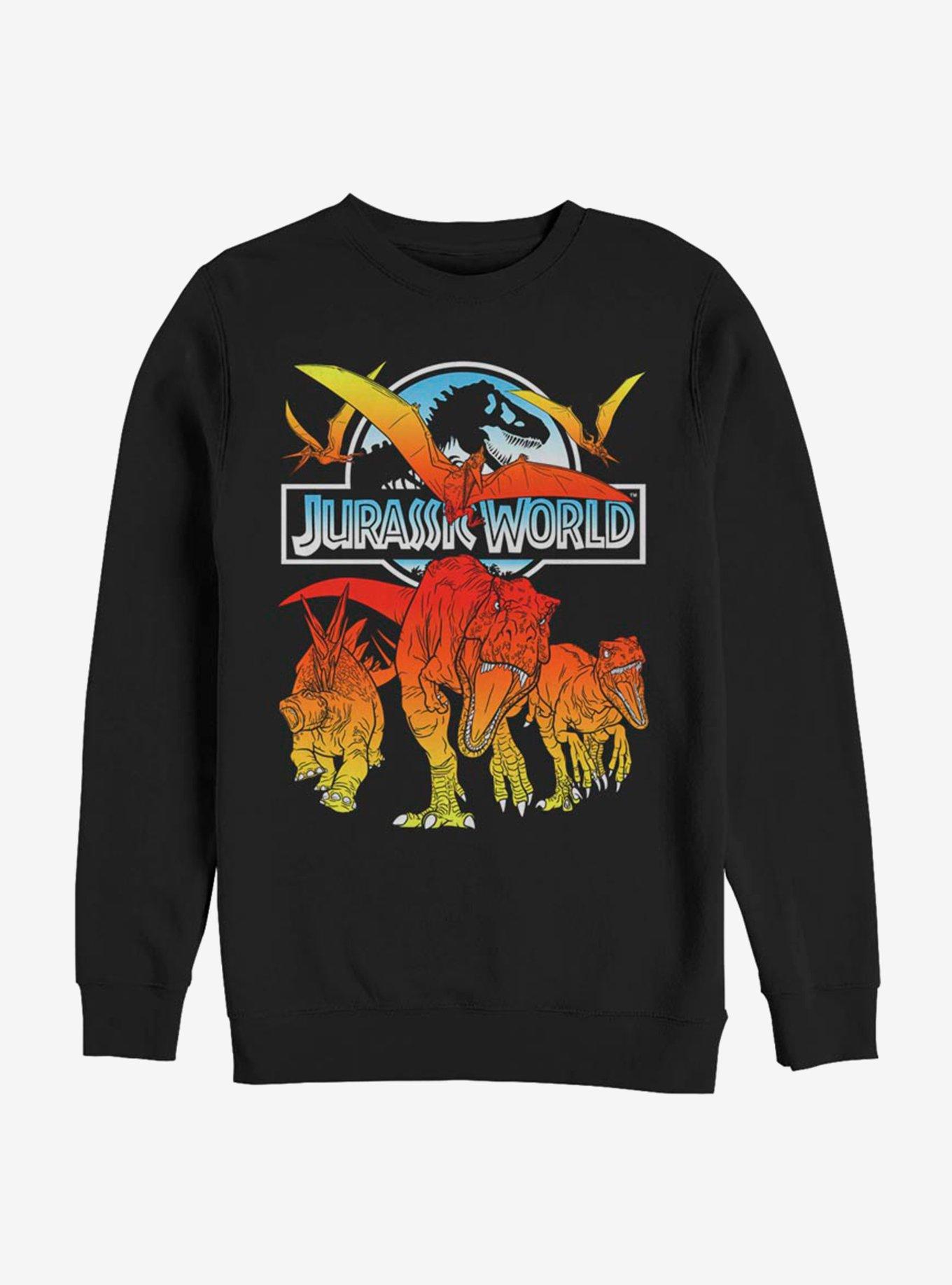Jurassic World Hot Shots Sweatshirt, BLACK, hi-res