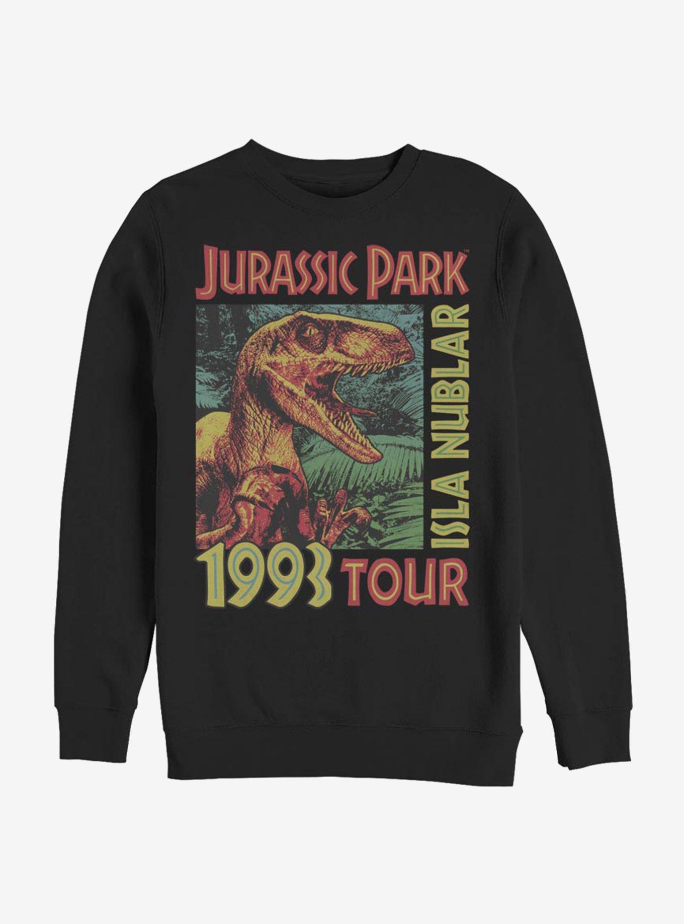 Jurassic Park Isla Tour Sweatshirt, BLACK, hi-res