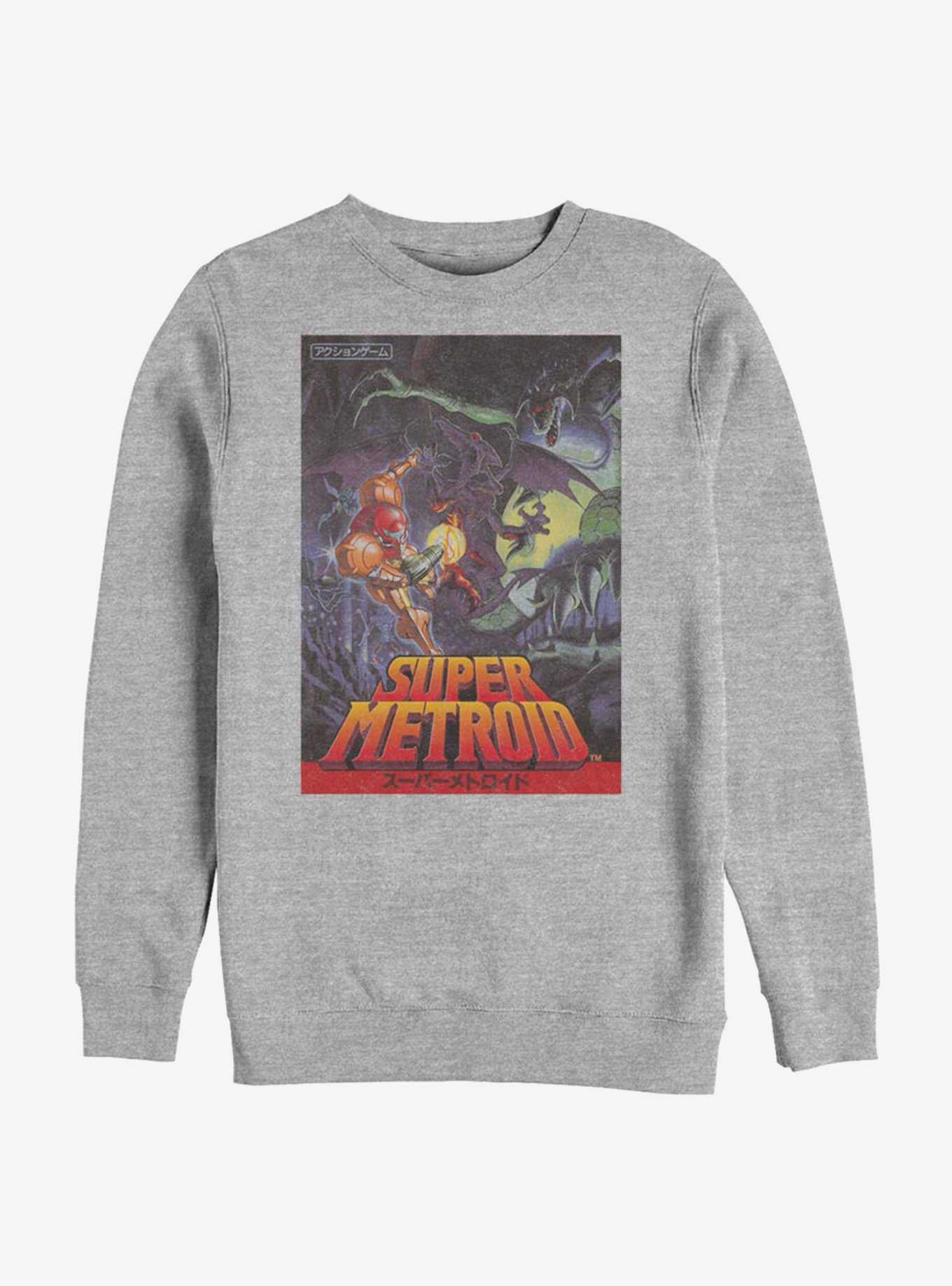 Nintendo Super Metroid Super Poster Sweatshirt, , hi-res