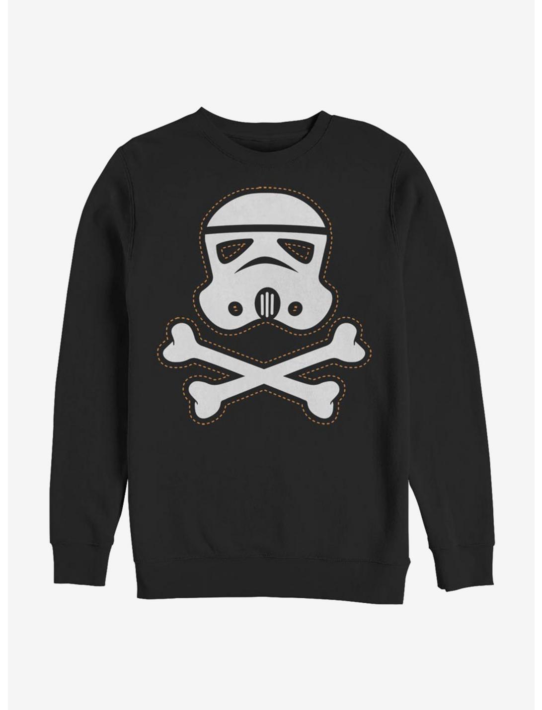 Star Wars Trooper Skull Sweatshirt, BLACK, hi-res