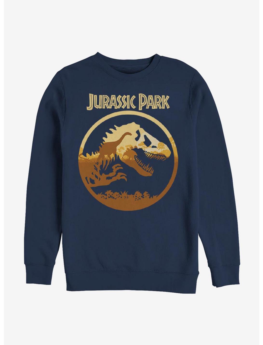 Jurassic World Jurassic Silhouette Sweatshirt, NAVY, hi-res