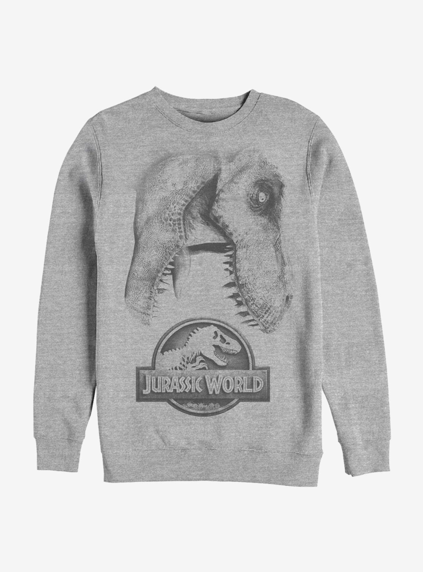 Jurassic World Large Rex Sweatshirt, ATH HTR, hi-res