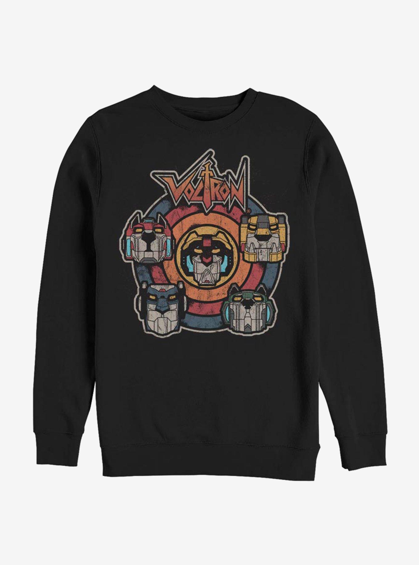 Voltron Assemble Ensamble Sweatshirt, BLACK, hi-res