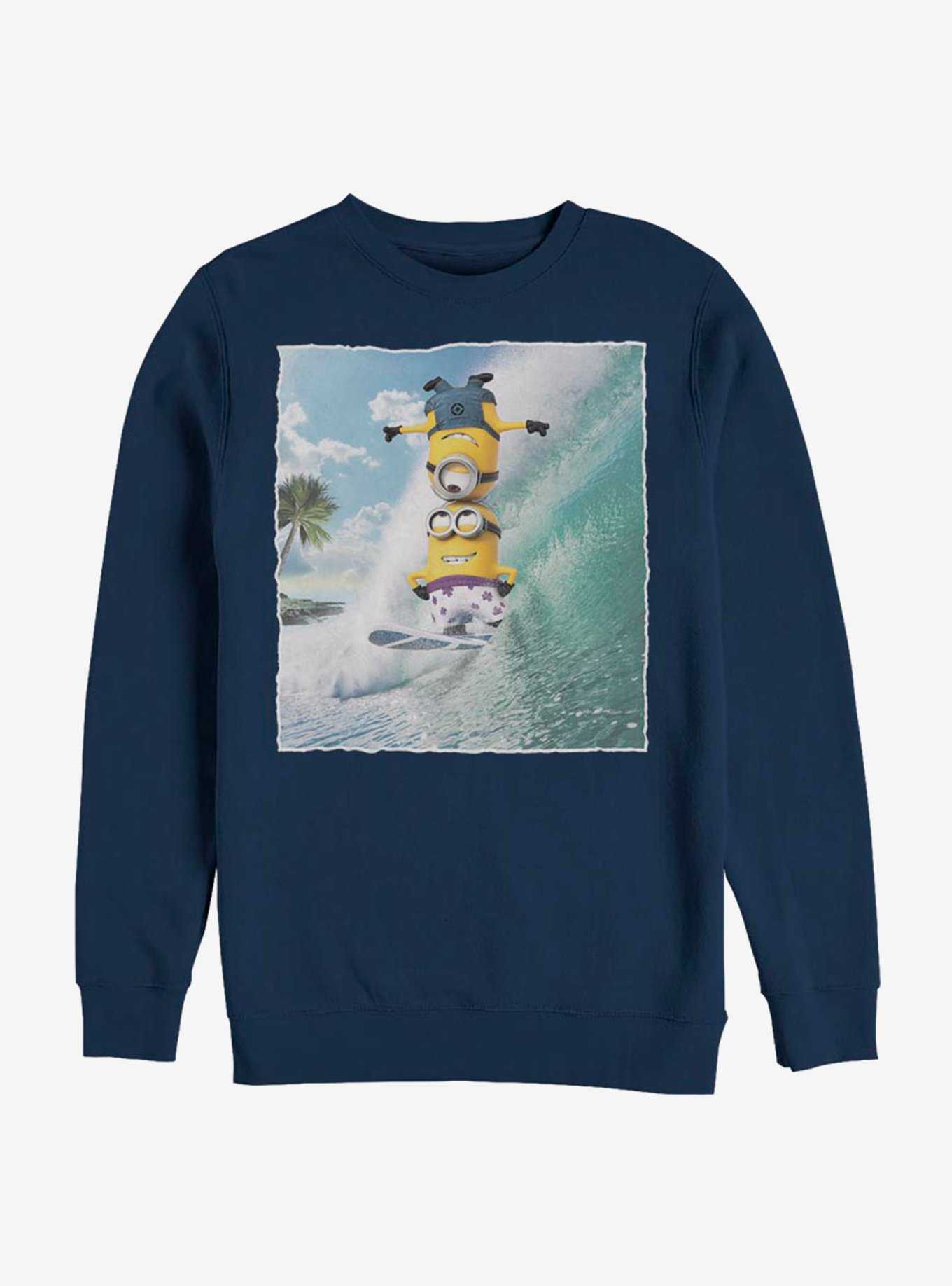 Despicable Me Minions Surf Tricks Sweatshirt, , hi-res