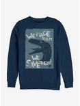 Jurassic World Save 'Em Sweatshirt, NAVY, hi-res