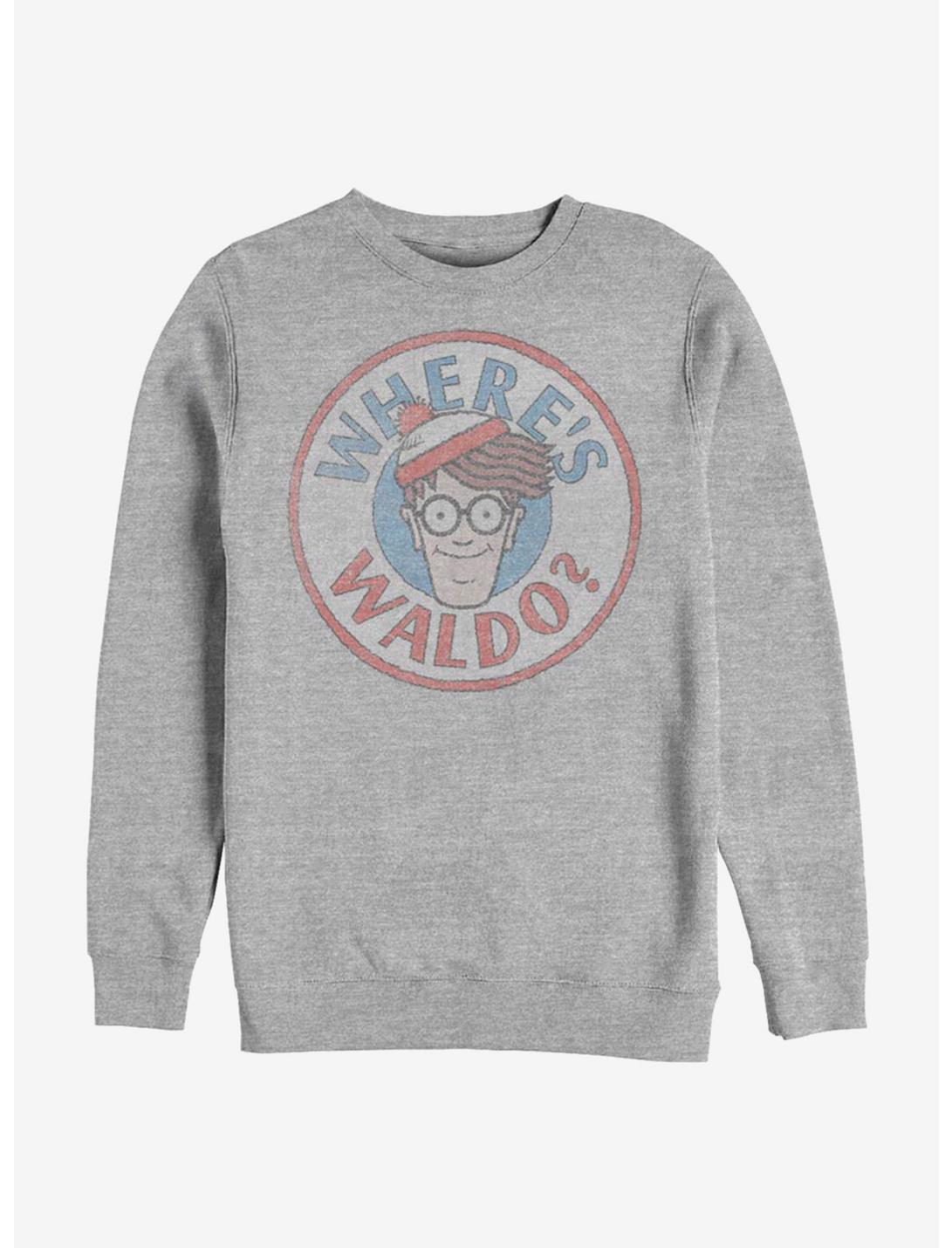 Where's Waldo Head Games Sweatshirt, ATH HTR, hi-res