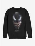 Marvel Venom Big Face Venom Sweatshirt, BLACK, hi-res