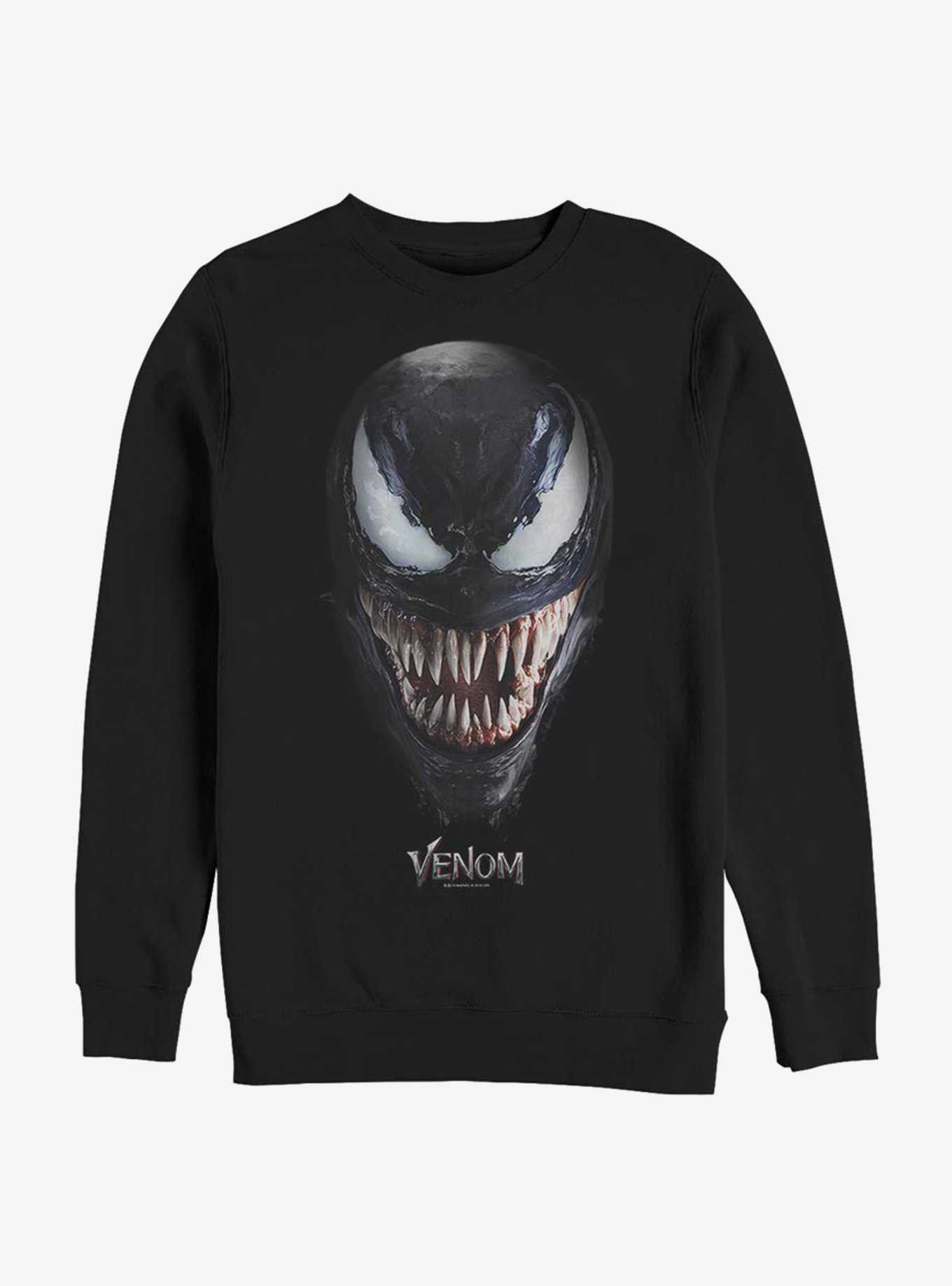 Marvel Venom Big Face Venom Sweatshirt, , hi-res