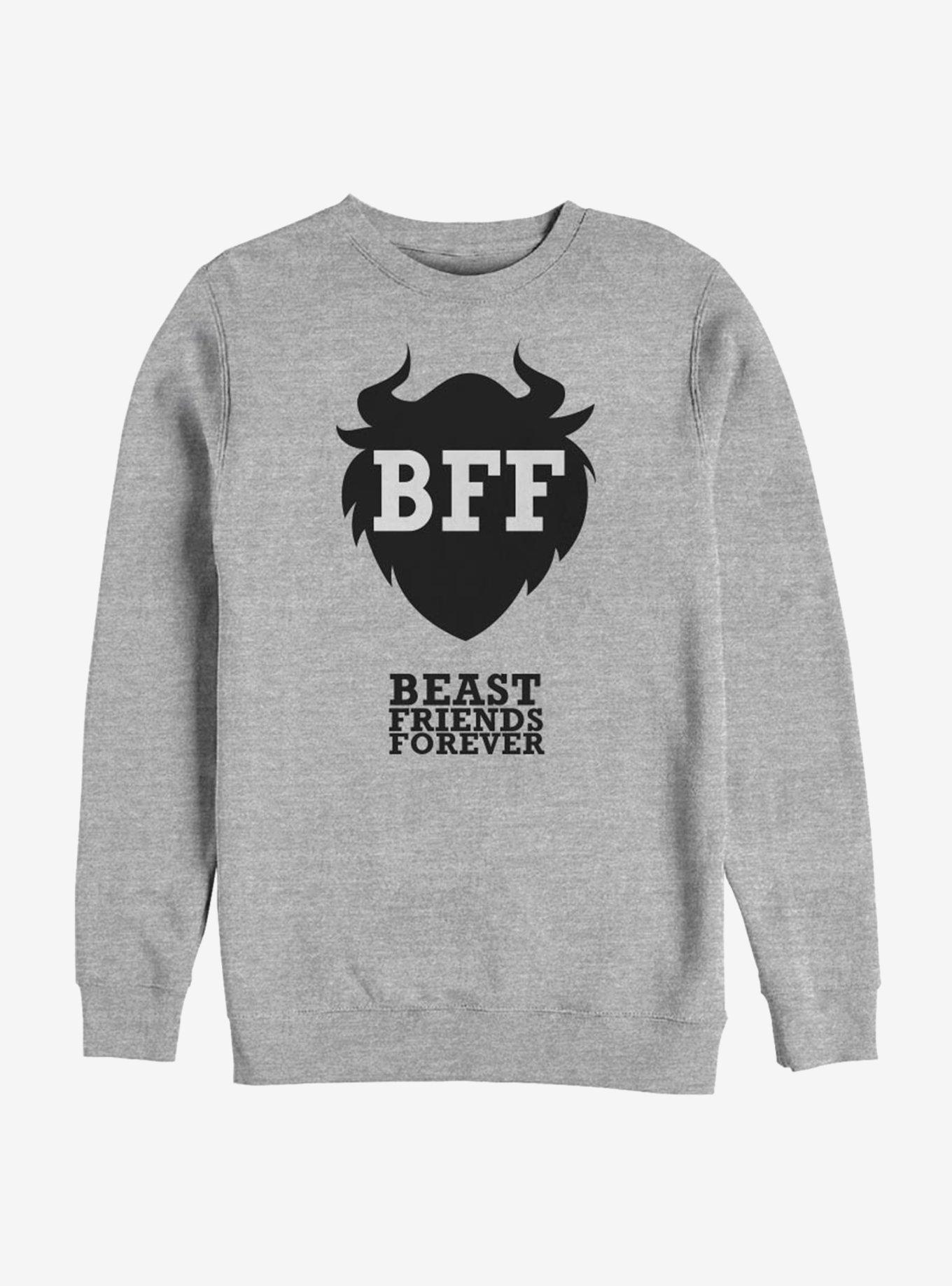 Disney Beauty And The Beast Beast Friends Sweatshirt, ATH HTR, hi-res