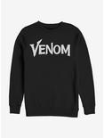 Marvel Venom Logo White Sweatshirt, BLACK, hi-res