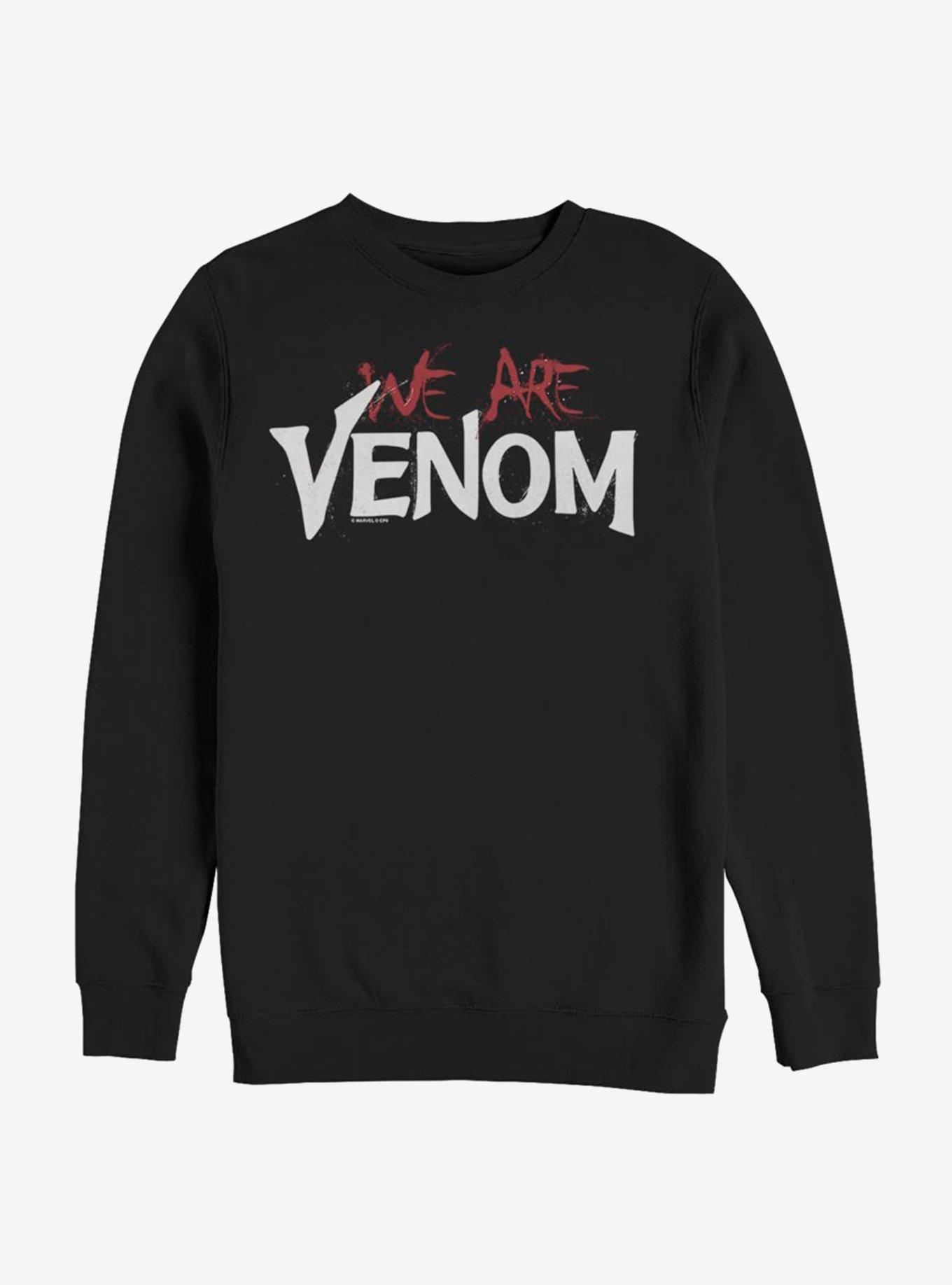 Marvel Venom We Are Venom Drip Sweatshirt, BLACK, hi-res