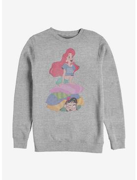 Disney Ralph Breaks The Internet Ariel And Vanellope Sweatshirt, , hi-res
