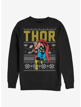Marvel Thor Christmas Sweater Pattern Thor Sweatshirt, , hi-res