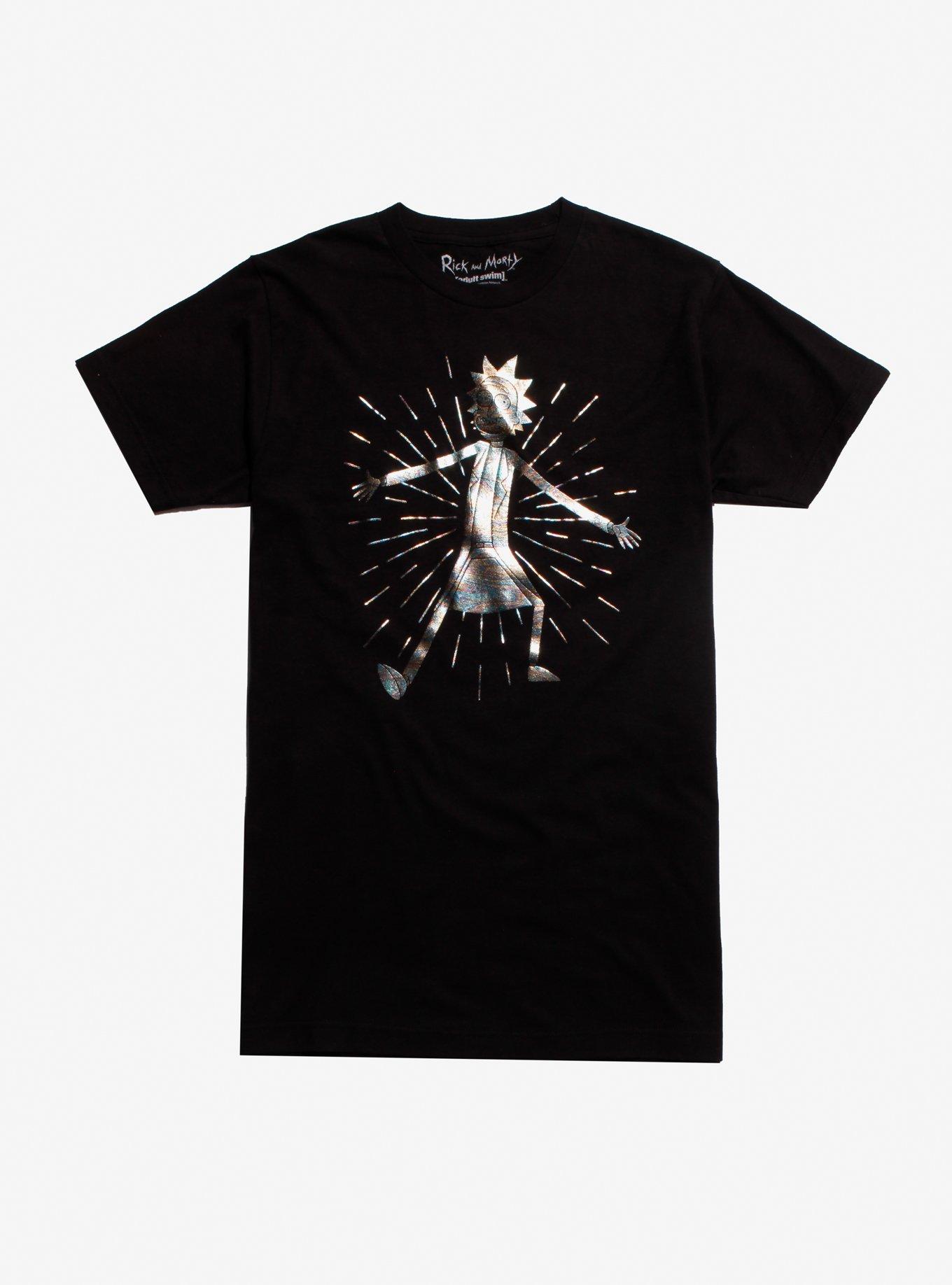 Rick And Morty Hologram Rick T-Shirt, MULTI, hi-res