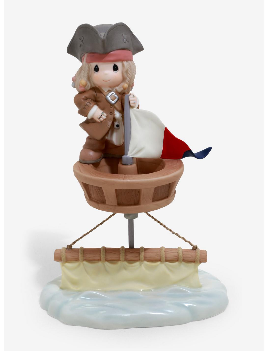 Precious Moments Disney Pirates Of The Caribbean Jack Sparrow Figurine I’d Be Sunk Without You Figurine, , hi-res