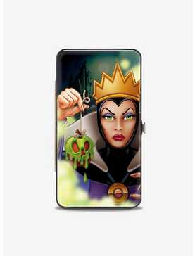 Disney Snow White The Evil Queen Poisoned Apple Pose Diablo Flying Hinged Wallet, , hi-res