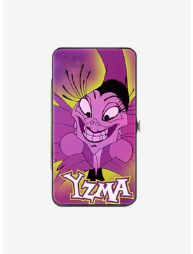 Disney The Emperor's New Groove Yzma Smiling Pose Fish Icon Fuschias Hinged Wallet, , hi-res