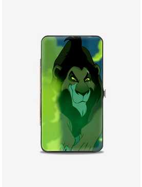 Disney The Lion King Scar Lurking Pose Hinged Wallet, , hi-res