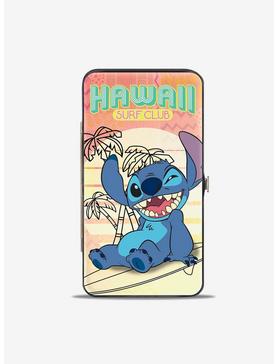 Plus Size Disney Lilo & Stitch Hawaii Surf Club Stitch Winking Pose Hinged Wallet, , hi-res