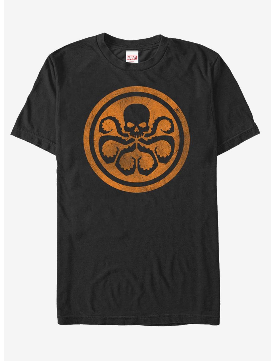 Marvel Avengers Hydra Orange T-Shirt, BLACK, hi-res