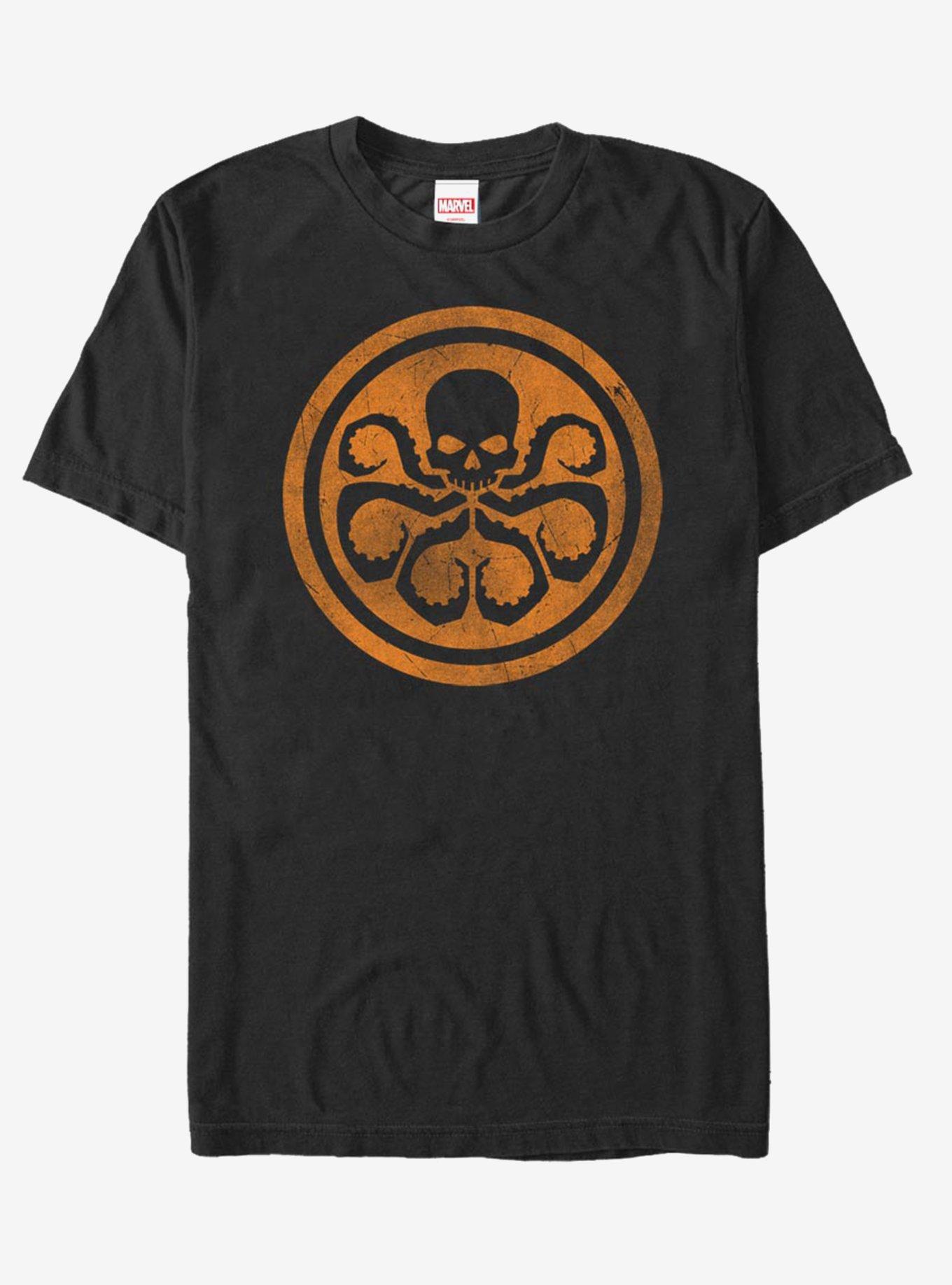 Marvel Avengers Hydra Orange T-Shirt, BLACK, hi-res