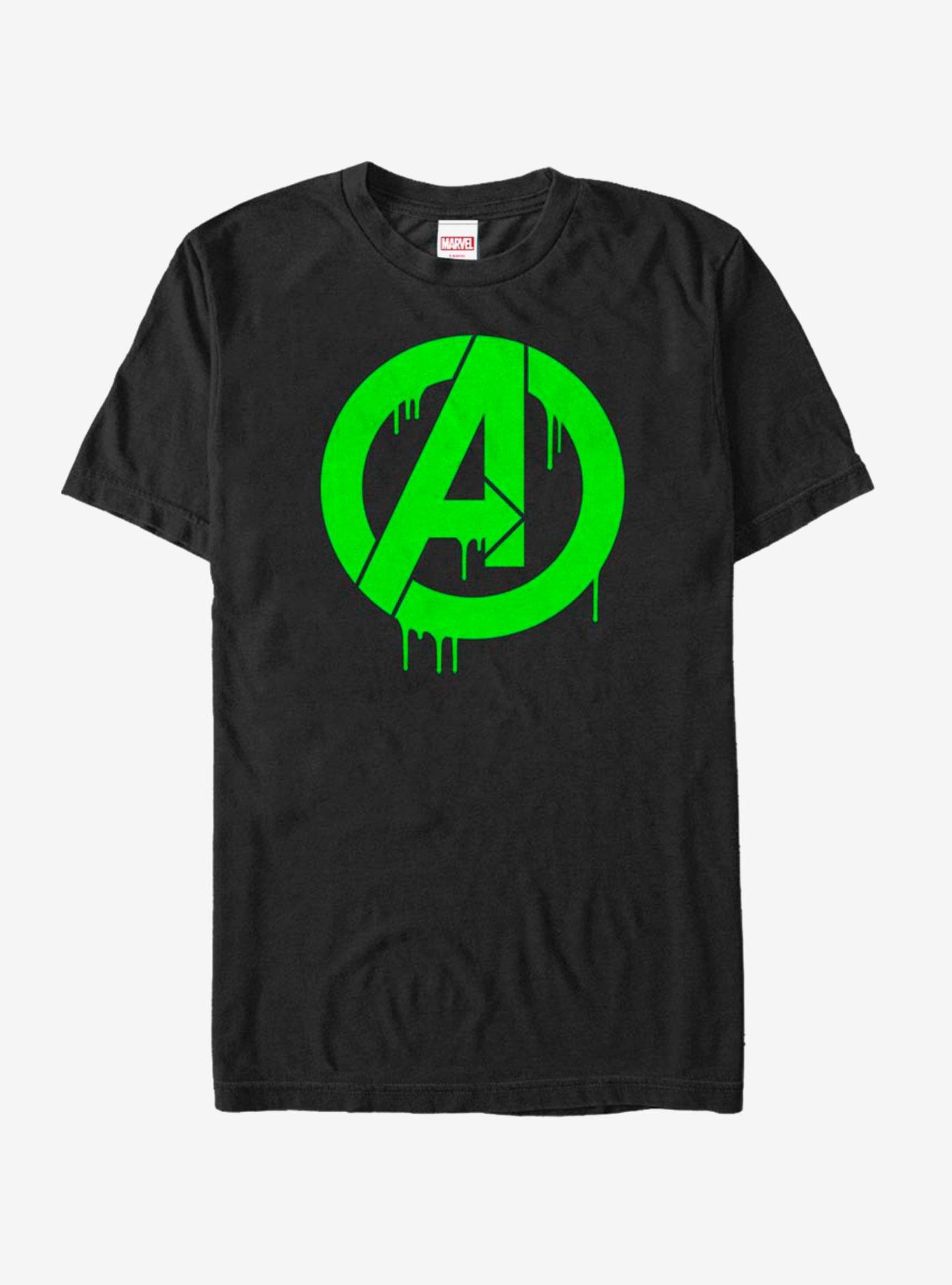 Marvel Avengers Oozing Avengers T-Shirt, BLACK, hi-res