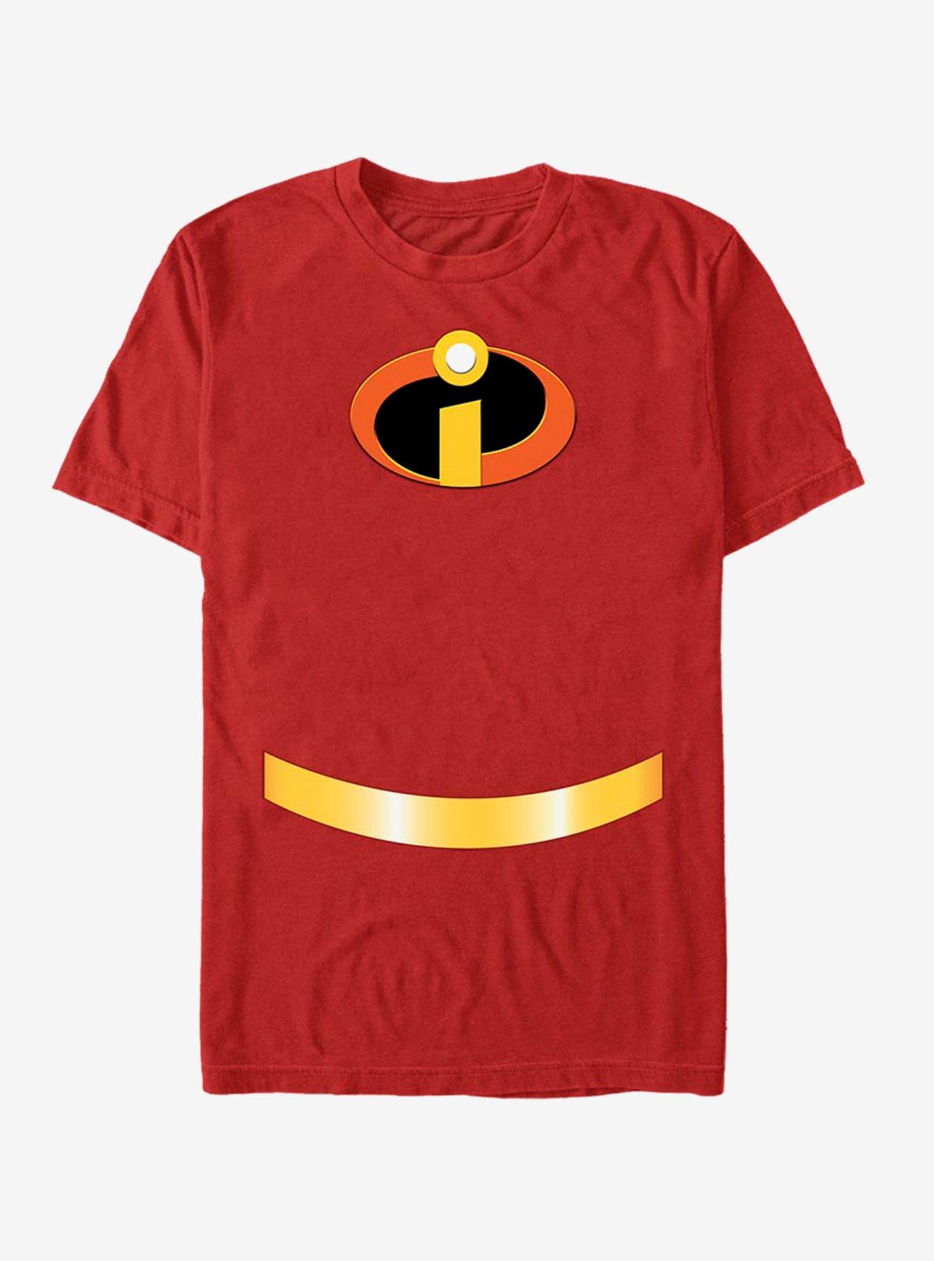 Disney Pixar The Incredibles Incredible Costume T-Shirt, RED, hi-res