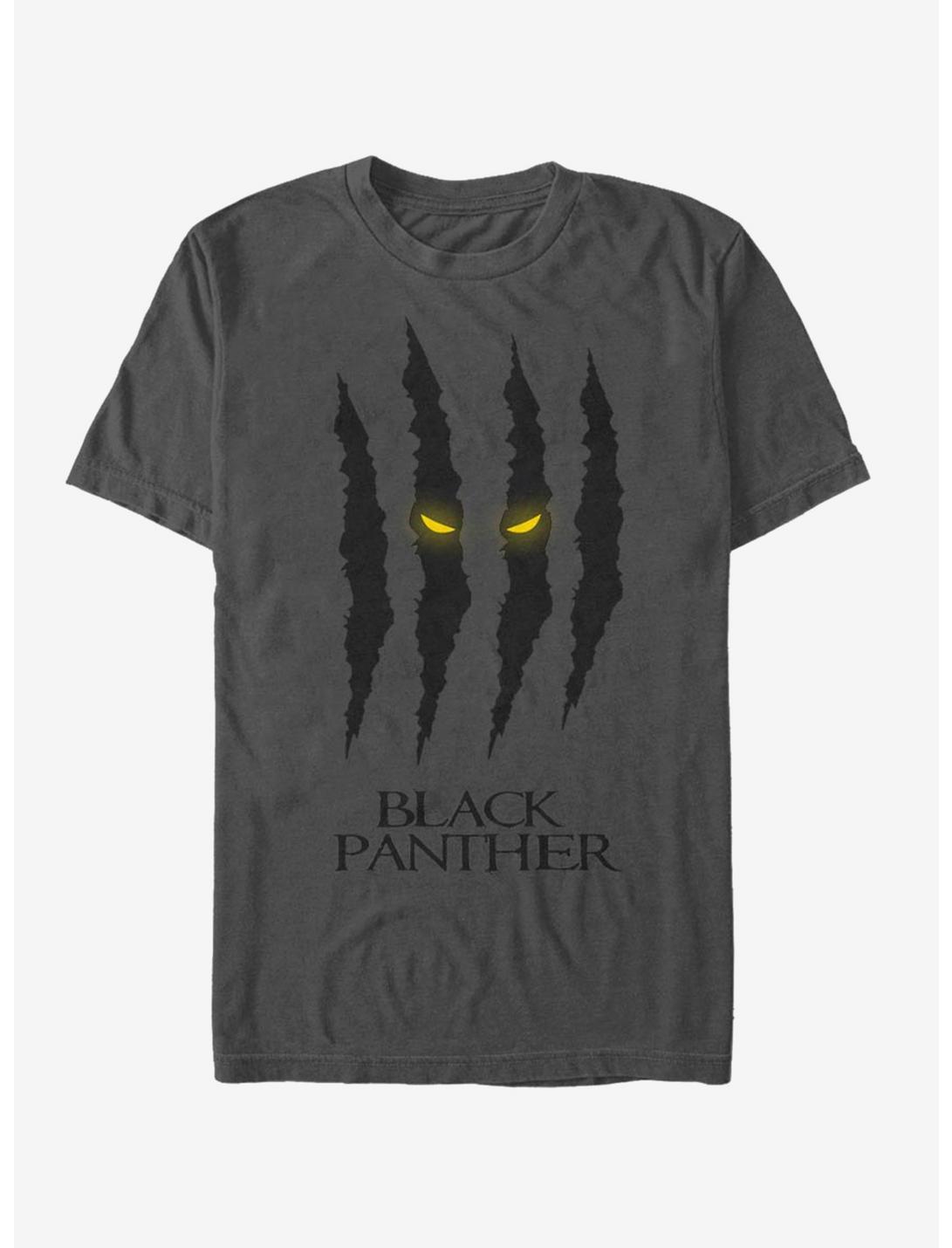 Marvel Black Panther Scratches T-Shirt, CHARCOAL, hi-res
