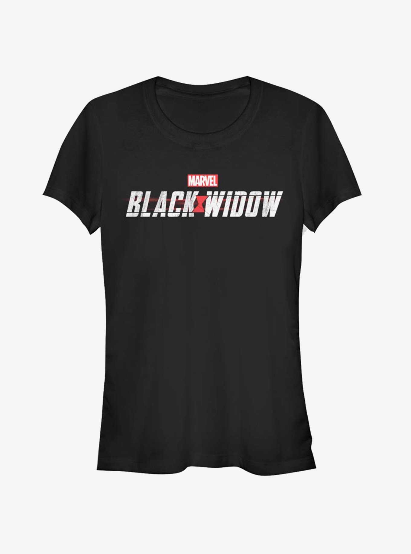Marvel Black Widow Logo Girls T-Shirt, , hi-res