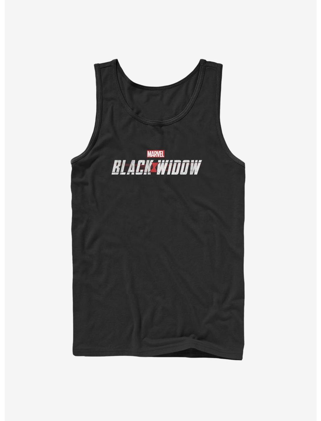Marvel Black Widow Logo Tank, BLACK, hi-res