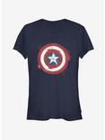 Marvel Captain America Spray Logo Girls T-Shirt, , hi-res