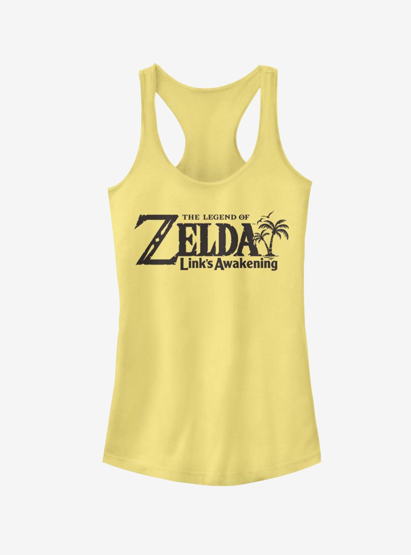 Nintendo The Legend of Zelda Link's Awakening Girls Tank, BANANA, hi-res