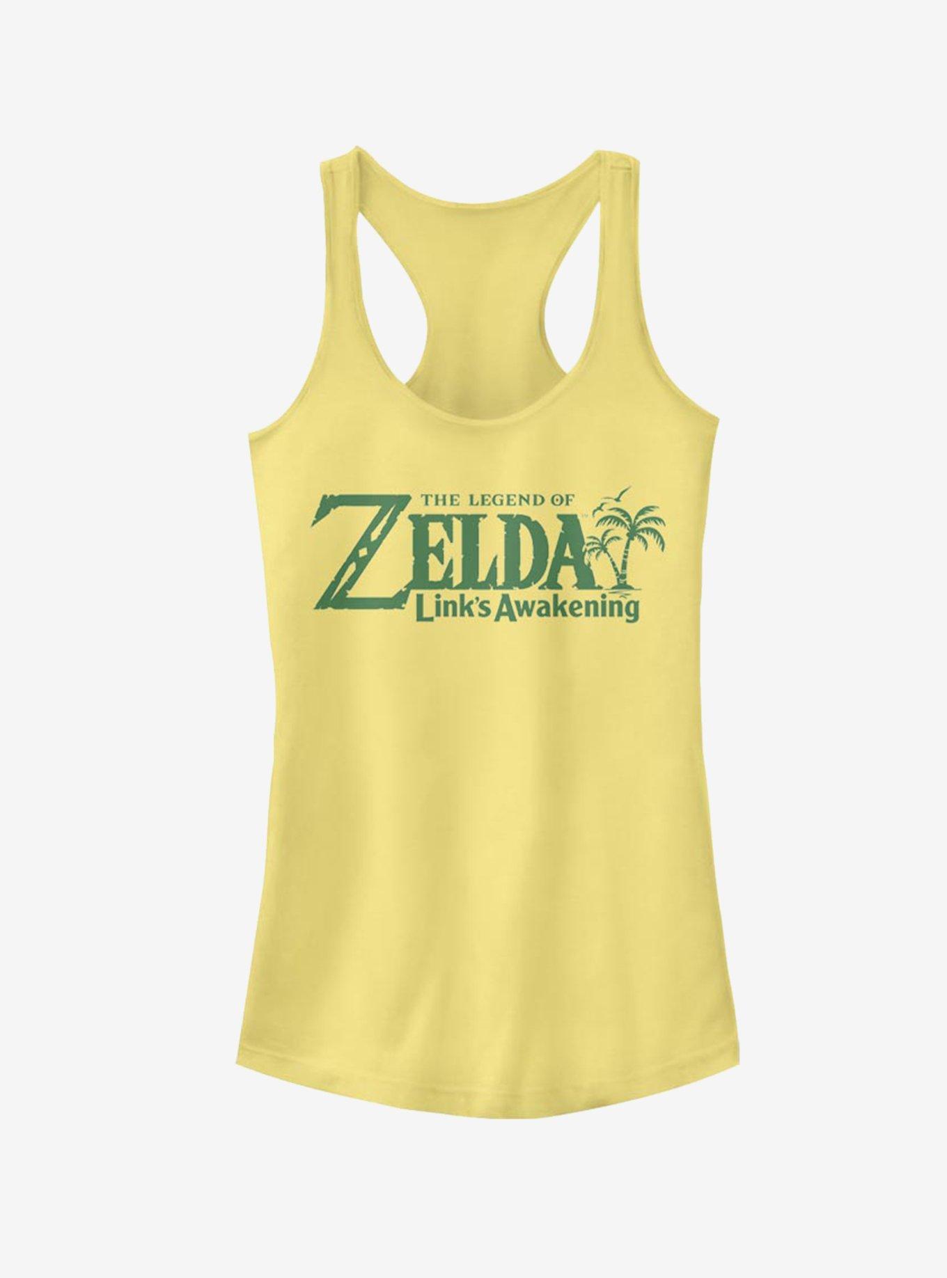 Nintendo The Legend of Zelda Link's Awakening Girls Tank, BANANA, hi-res