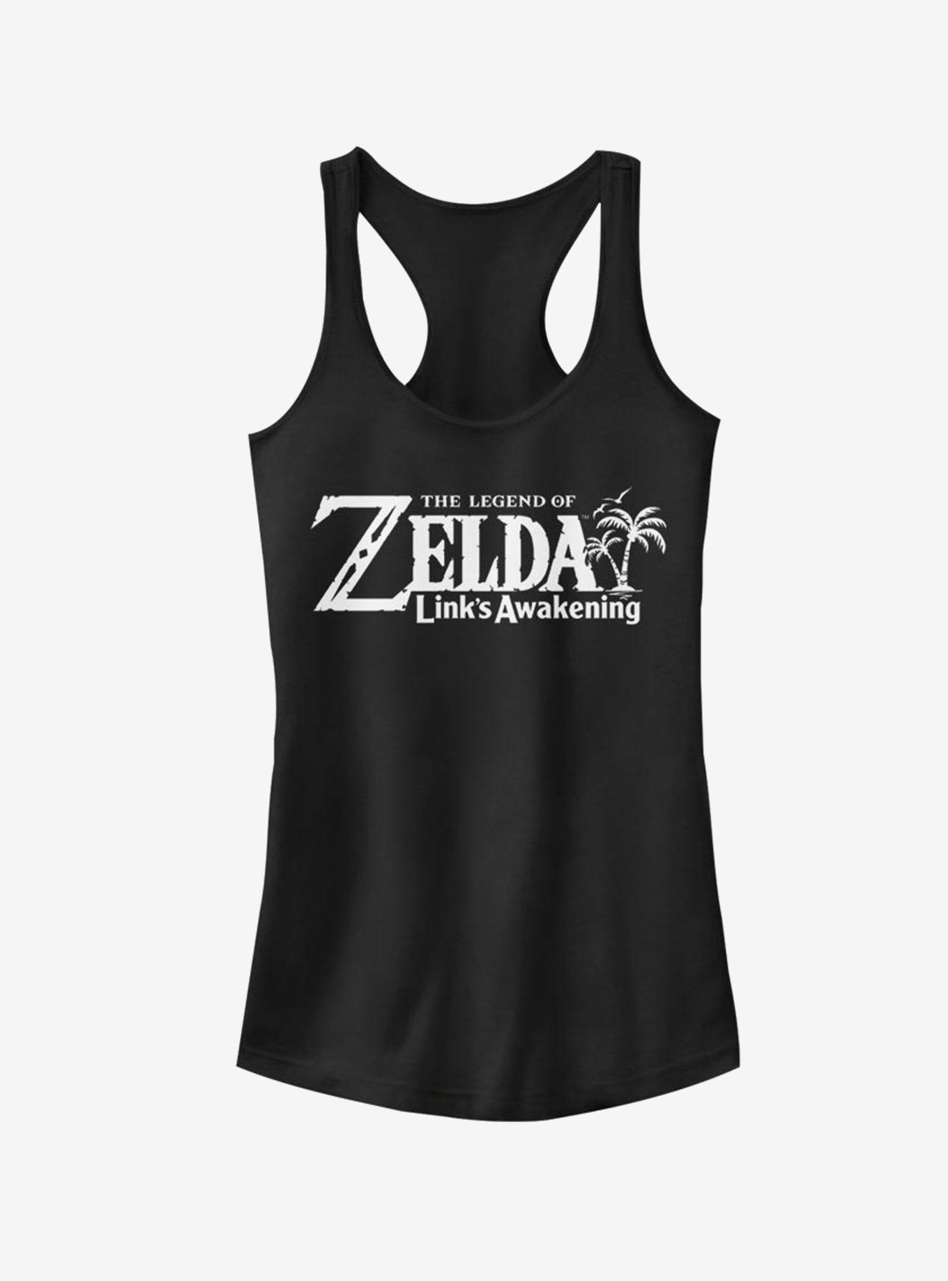 Nintendo The Legend of Zelda Link's Awakening Girls Tank, BLACK, hi-res