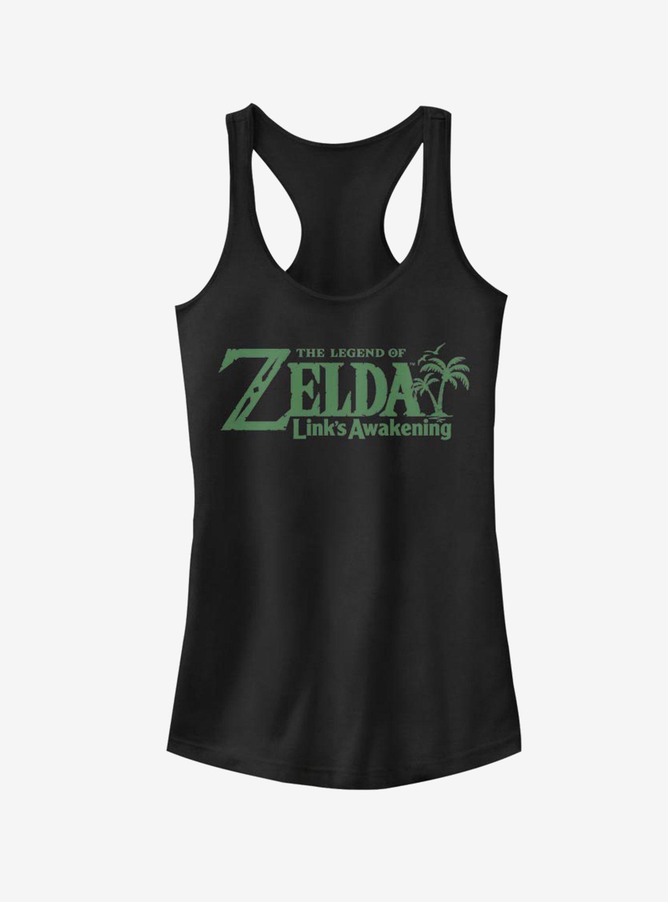 Nintendo The Legend of Zelda Link's Awakening Girls Tank, BLACK, hi-res