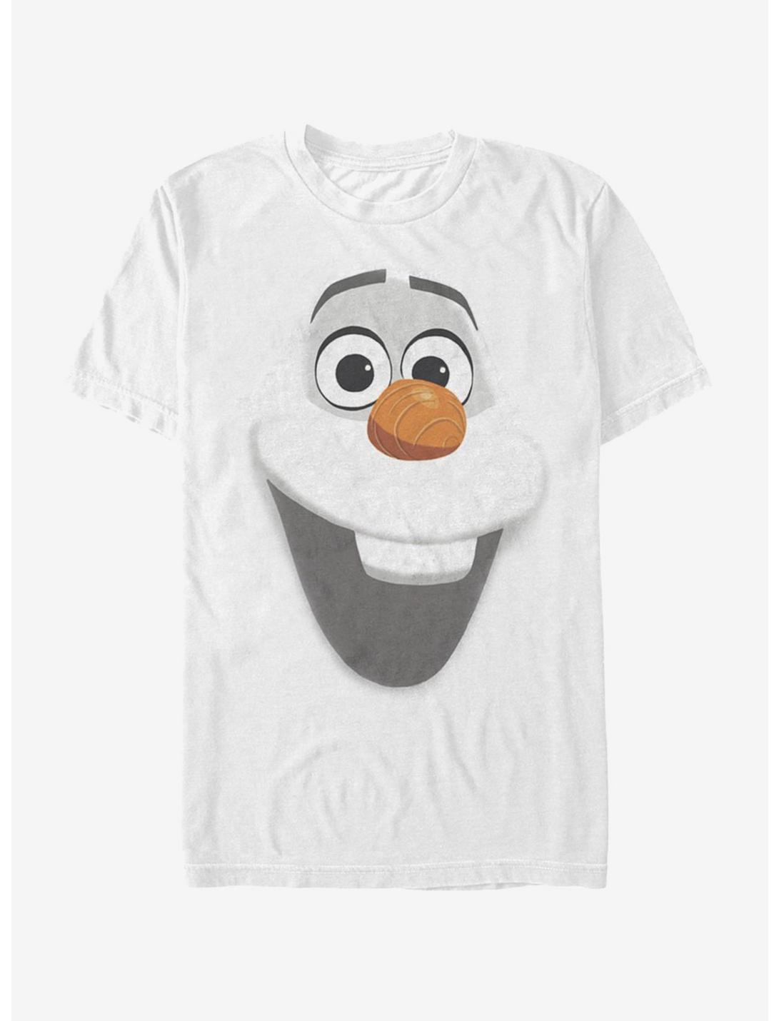 Disney Frozen Olaf Face T-Shirt, WHITE, hi-res