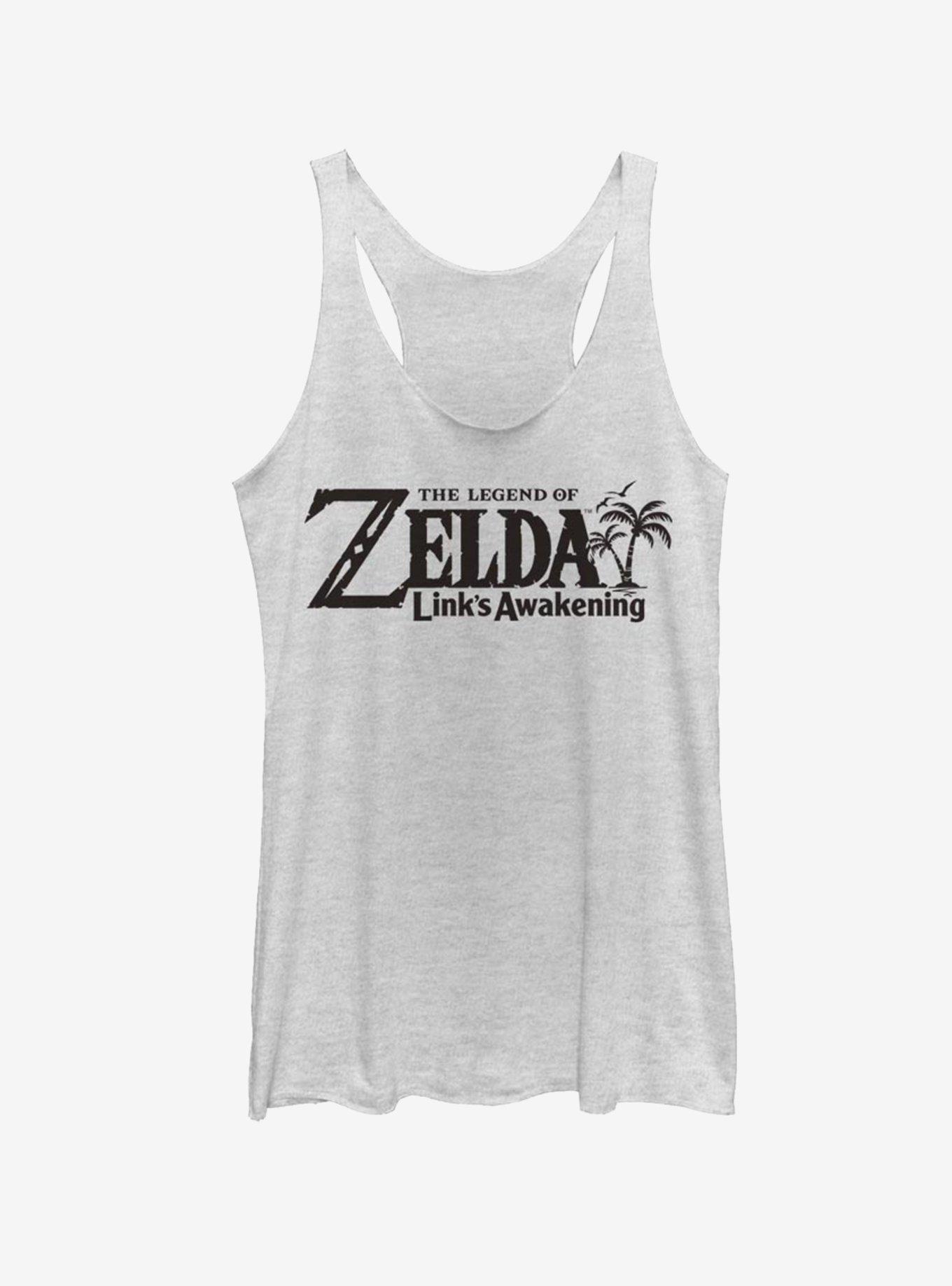 Nintendo The Legend of Zelda Link's Awakening Girls Tank, WHITE HTR, hi-res