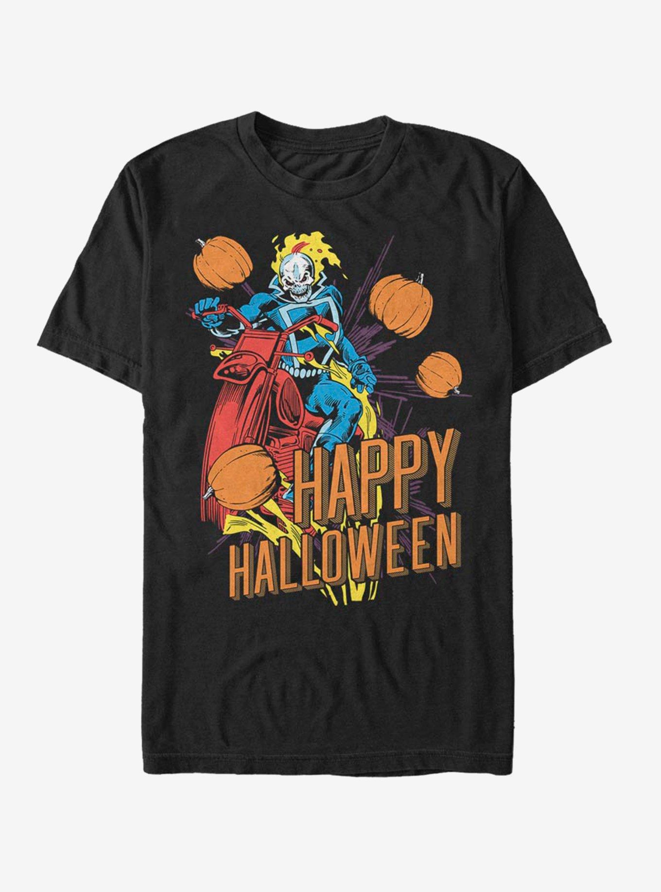 Marvel Ghost Rider Ghost Halloween T-Shirt, BLACK, hi-res