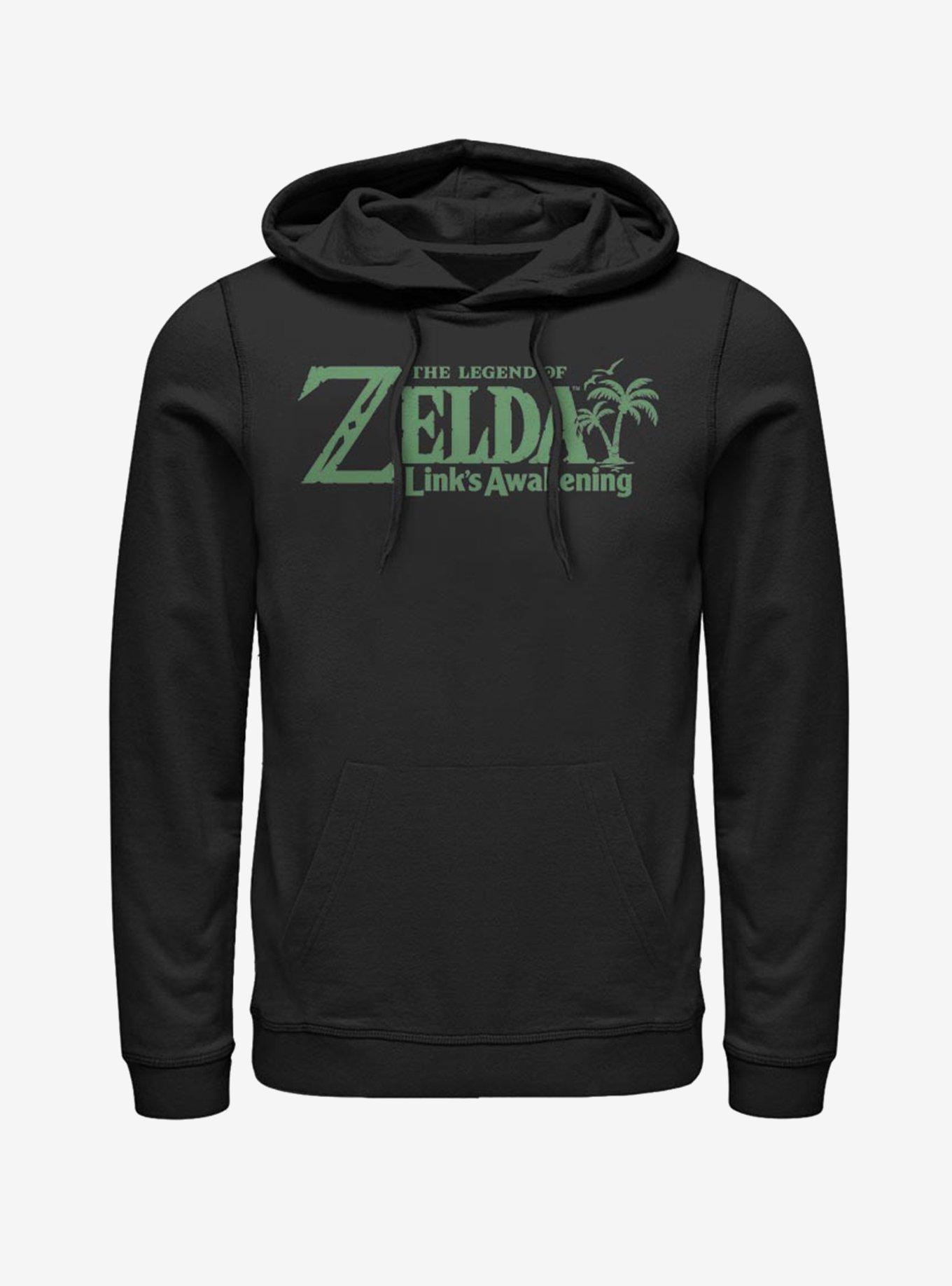 Nintendo The Legend of Zelda Logo T-Shirt, BLACK, hi-res